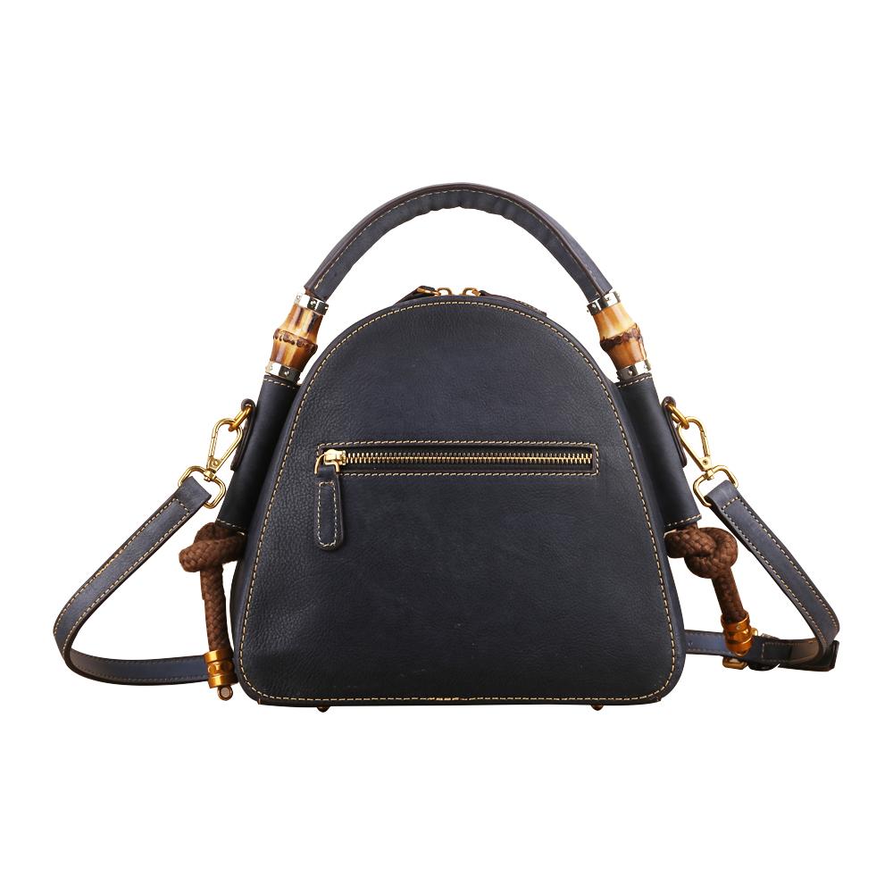 Rossie Viren Women's Womens Vintage Leather Top Handle Cross Body Messenger Bags