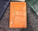 Genuine Crocodile Belly Leather Card Case